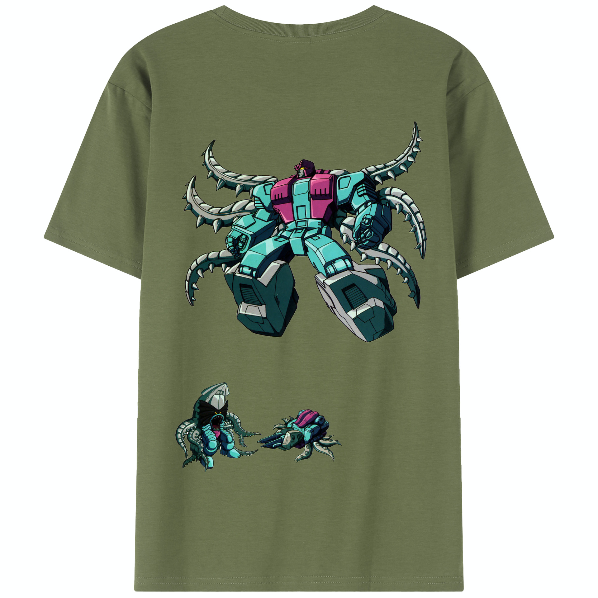 （画像用）  綿100％半袖Tシャツ（背面プリント）